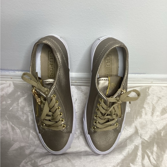 GUESS Gold Sneakers - Picture 4 of 4